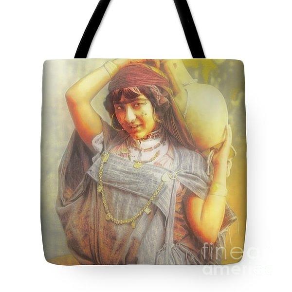 Tote Bag - Algerian Water-Carrier Photograph by Jack Torcello