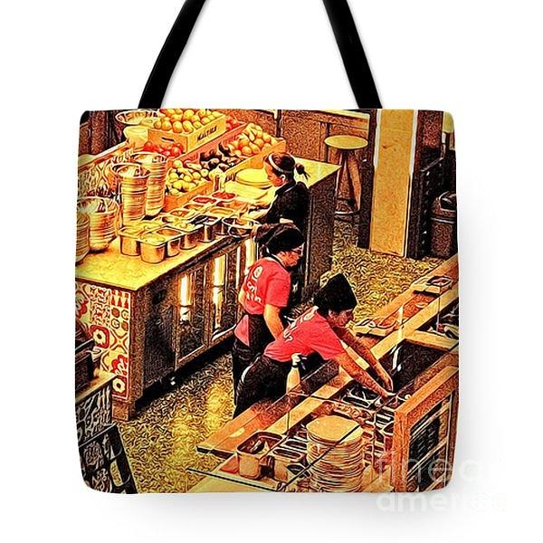 Tote Bag - Bistro Photograph by Jack Torcello