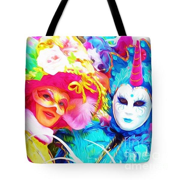 Tote Bag - Blue Unicorn Photograph by Jack Torcello