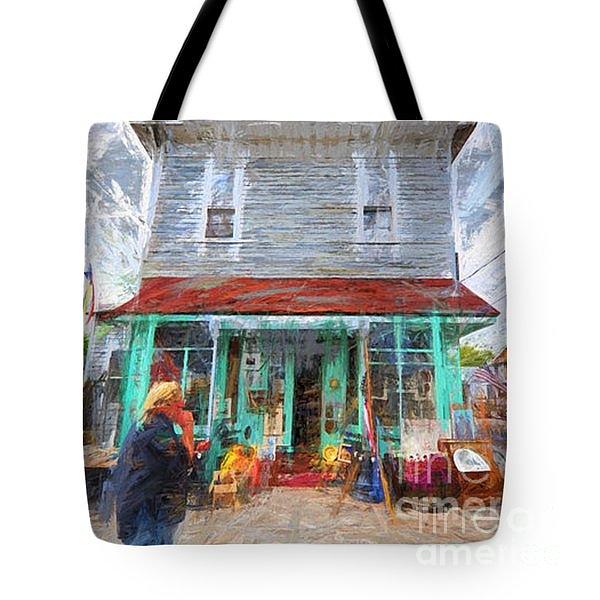 Tote Bag Bric a Brac Photograph by Jack Torcello