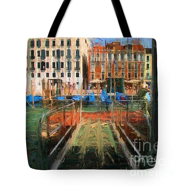 Tote Bag - Get On Board Venezia Photograph by Jack Torcello