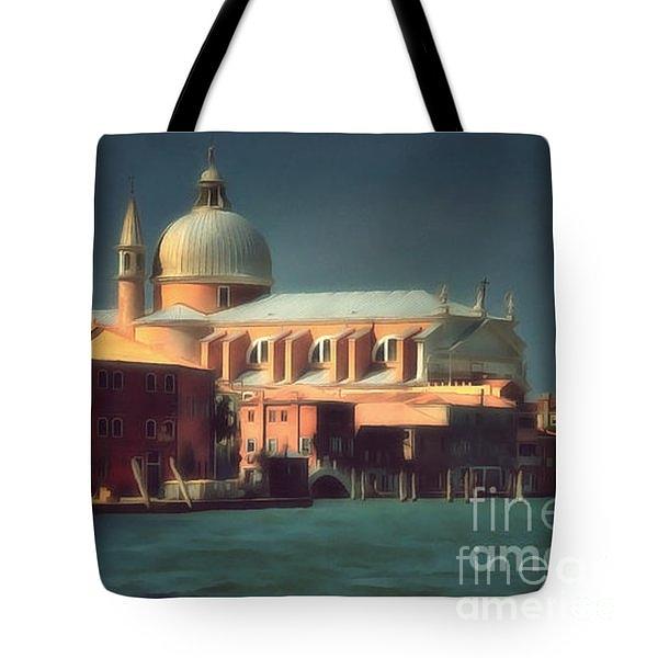 Tote Bag Giudecca Redentore Photograph by Jack Torcello
