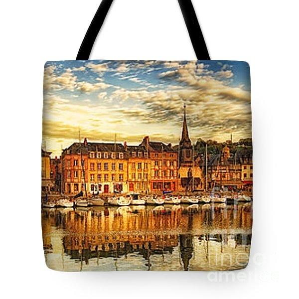 Tote Bag - Honfleur May Evening Photograph by Jack Torcello