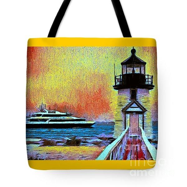 Tote Bag Iyanough at Brant Photograph by Jack Torcello