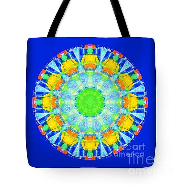 Tote Bag - Passionfruit Blue 0125db Photograph by Jack Torcello