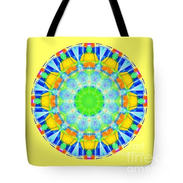 Tote Bag - Passionfruit Yellow ffff66 Photograph by Jack Torcello