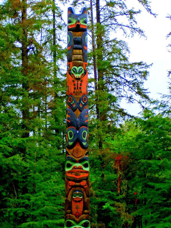 Totem 20 Photograph by Randall Weidner
