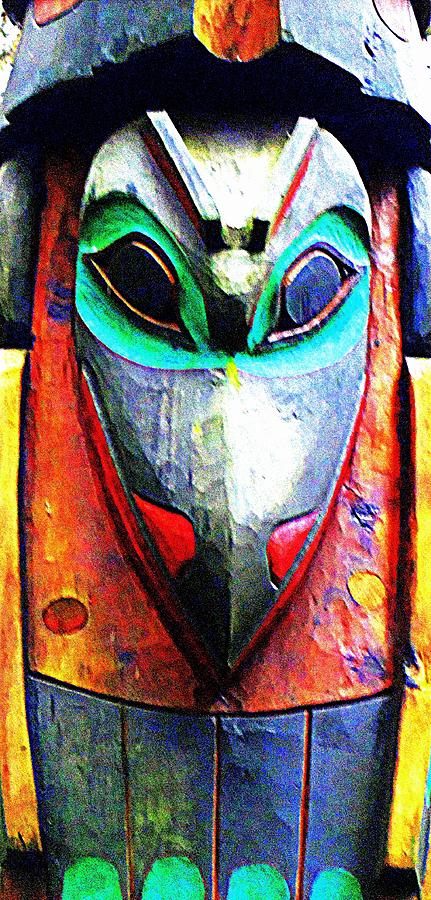 Totem 7 Photograph by Randall Weidner