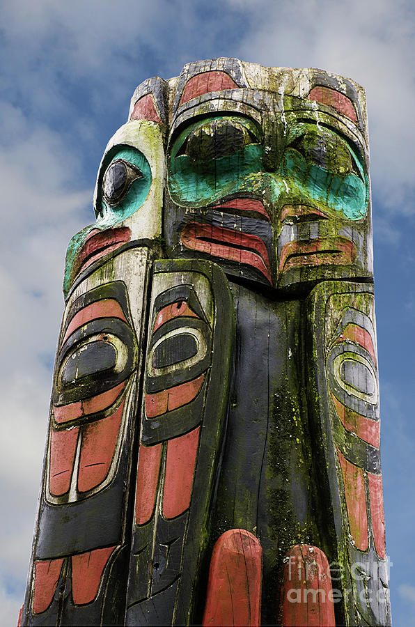 Totem Pole Alaska 14 Photograph by Bob Christopher