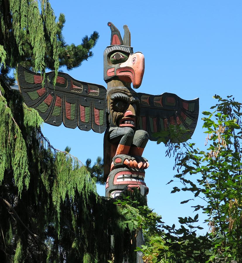 Totem Pole Photograph by Betty Buller Whitehead