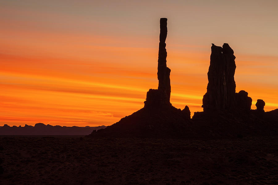 Totem Pole Monument Valley Photograph