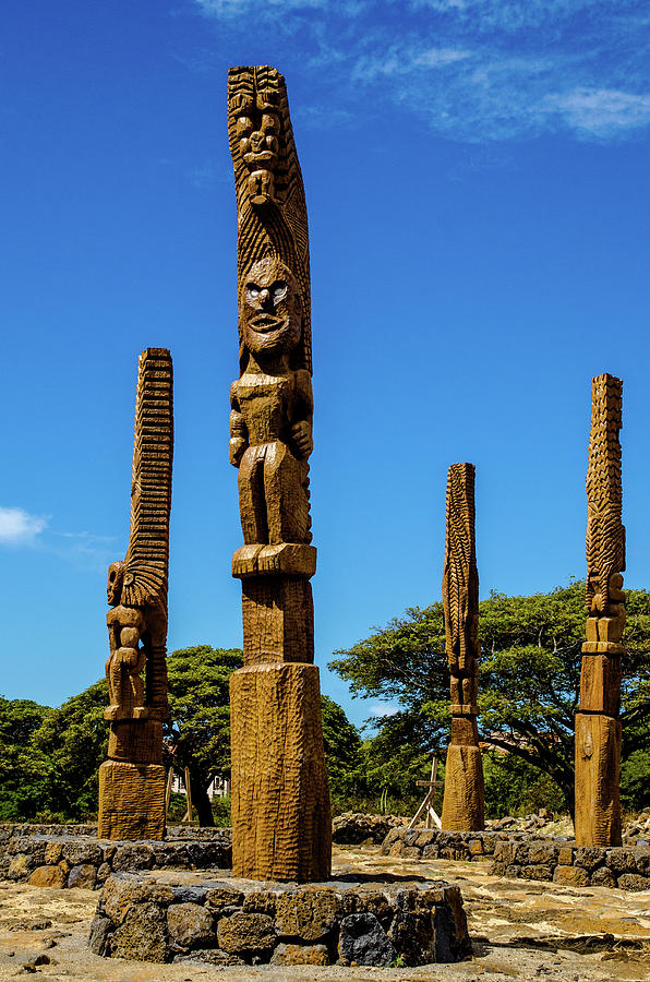 Totems Photograph by Alan Hart