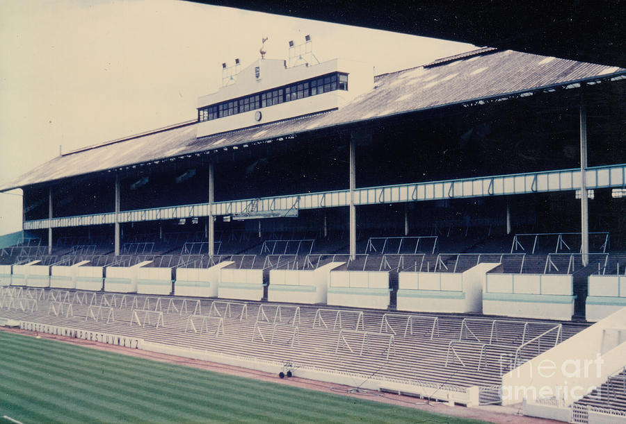 Tottenham - White Hart Lane - East Stand 1 - Leitch - 1970s Photograph by Legendary Football Grounds