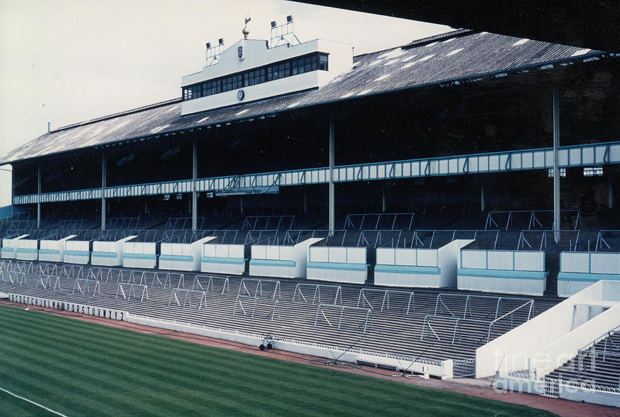 Tottenham - White Hart Lane - East Stand 2 - Leitch - 1970s Photograph by Legendary Football Grounds
