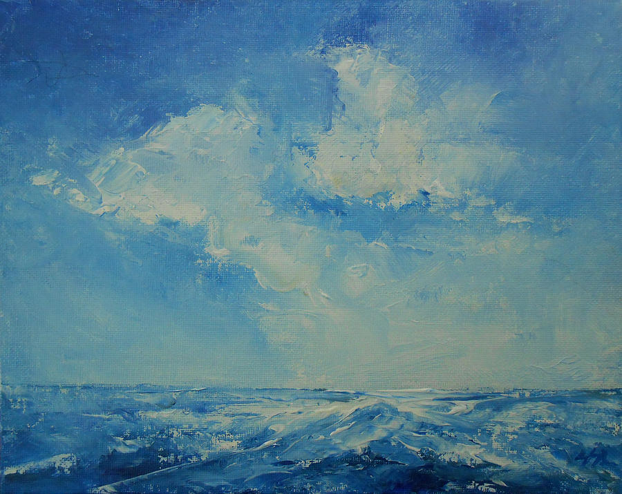 Touch The Sky Painting by Jane See