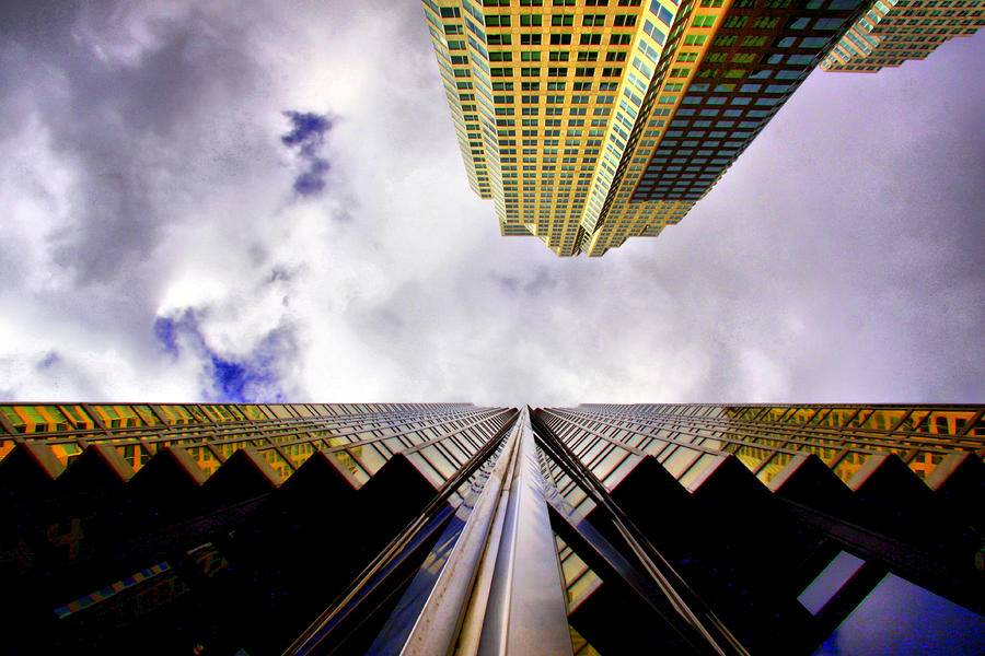 City Photograph - Touch the sky by Russell Styles