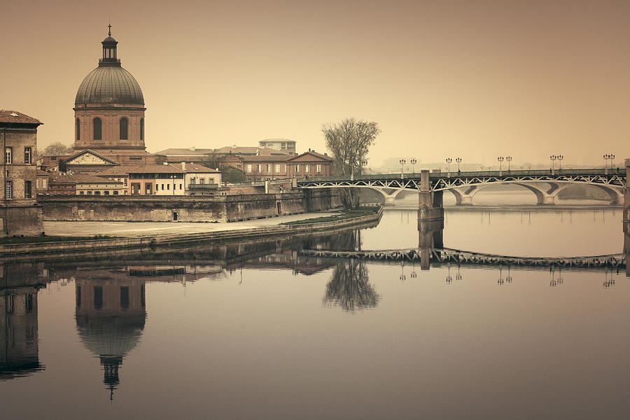 Architecture Photograph - Toulouse cityscape by Mickael PLICHARD