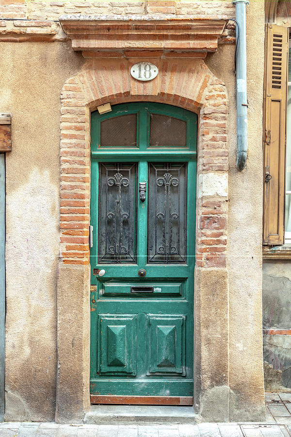 Toulouse Door Number 18 Photograph by W Chris Fooshee