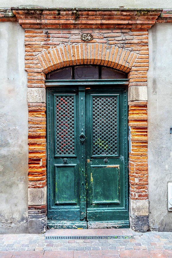 Toulouse Door Number 54 Photograph by W Chris Fooshee