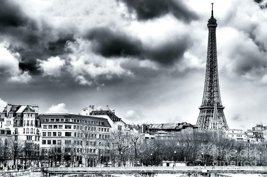 Tour Eiffel from Pont Alexandre Paris Photograph by John Rizzuto