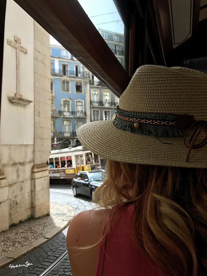 Tourist in Lisbon Photograph by Madeline Ellis