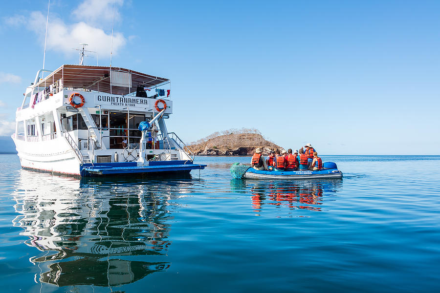 Tourists in Galapagos Photograph by Jess Kraft - Pixels