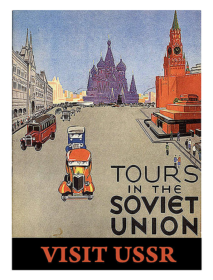 Tours in the Soviet Union Painting by Long Shot