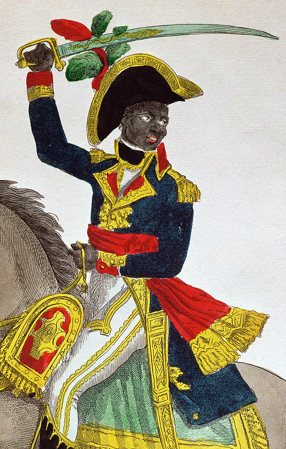 Portrait Painting - Toussaint Louverture by French School