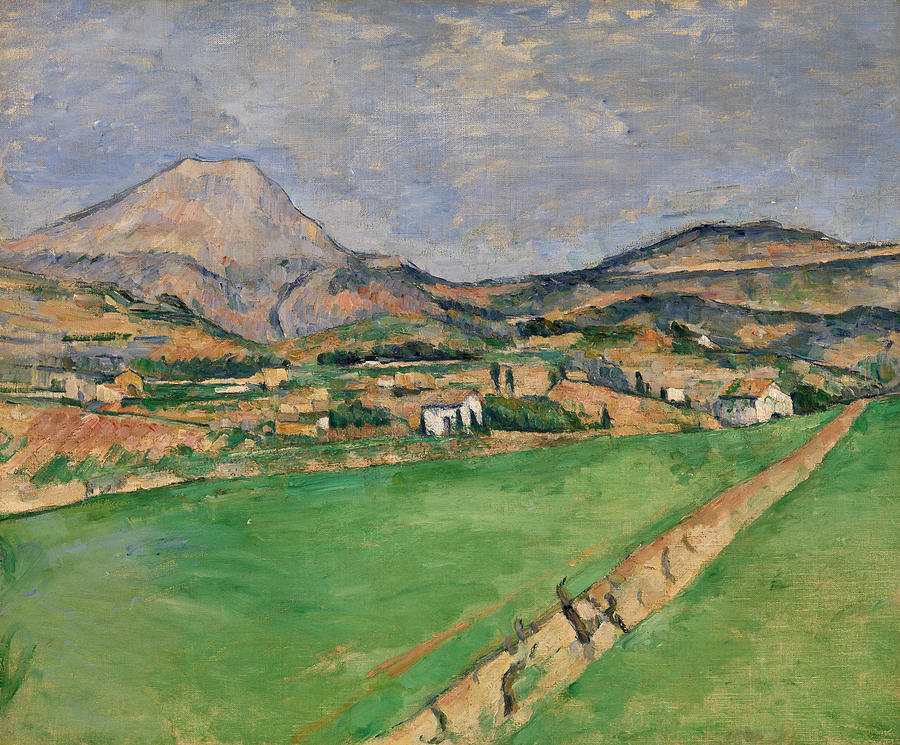 Toward Mont Sainte-Victoire Painting by Paul Cezanne - Pixels