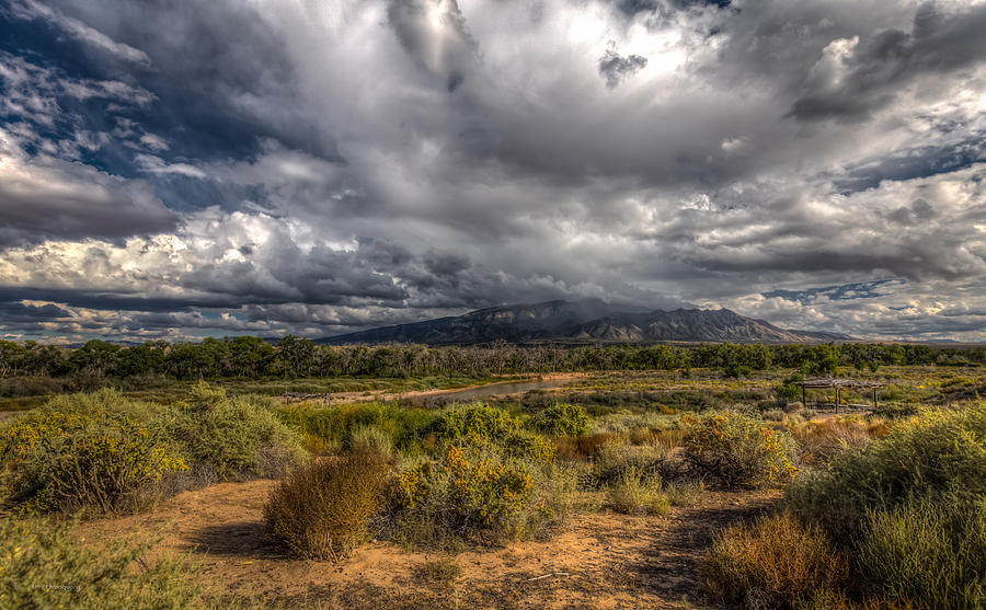 Albuquerque Photograph - Towards Sandia Peak by Ross Henton