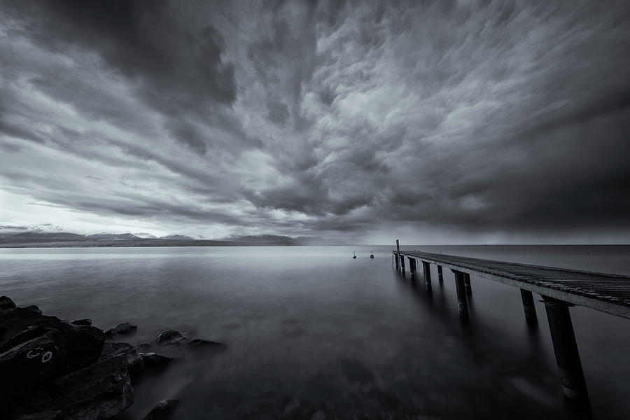 Towards the Storm Photograph by Dominique Dubied