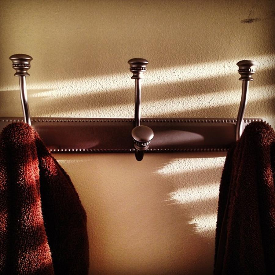 Towel Hanger Photograph by Juan Silva