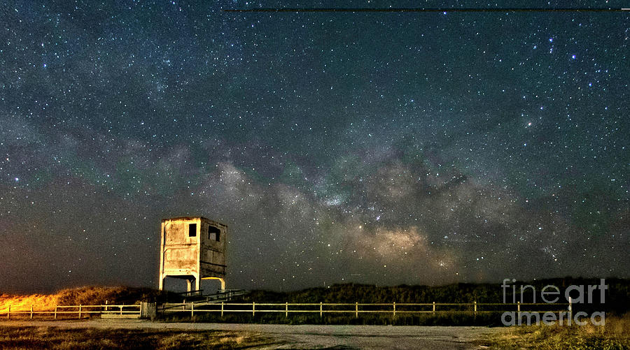 Pier Photograph - Tower 6 Milky Way by DJA Images