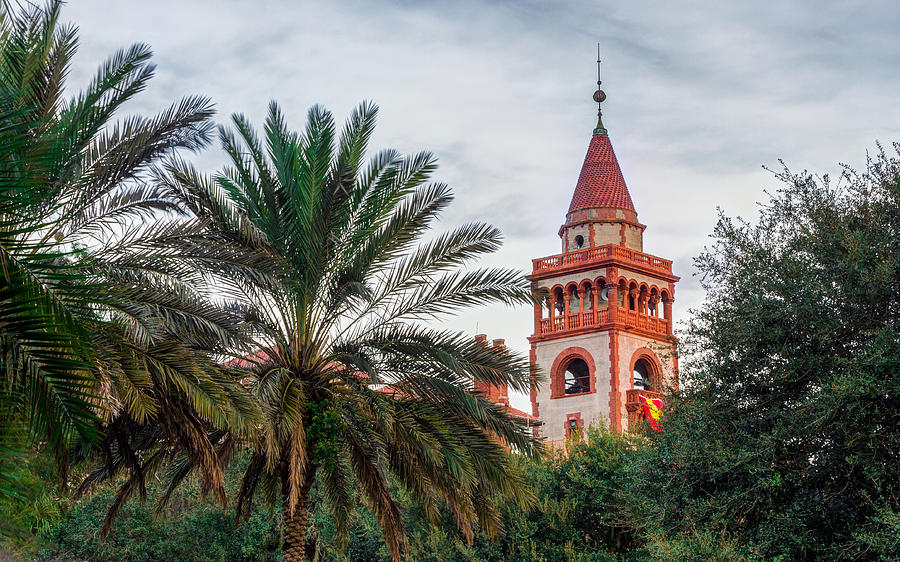 Tower At Flagler College Photograph by Rob Sellers