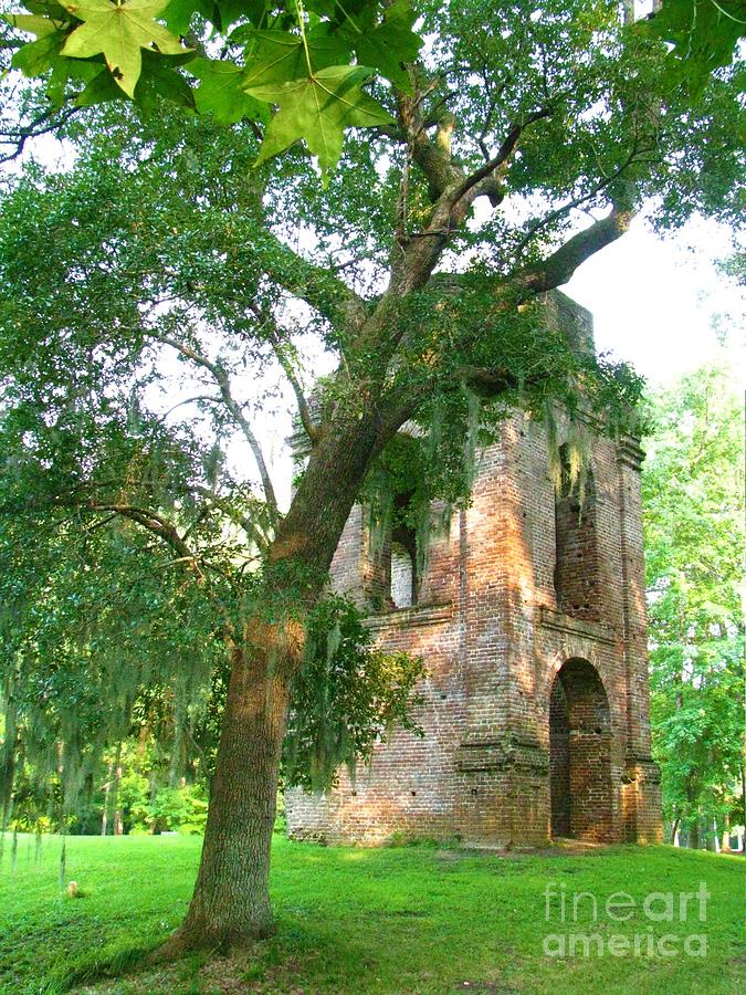 Tower At Fort Dorchester Photograph by Melissa McInnis - Pixels