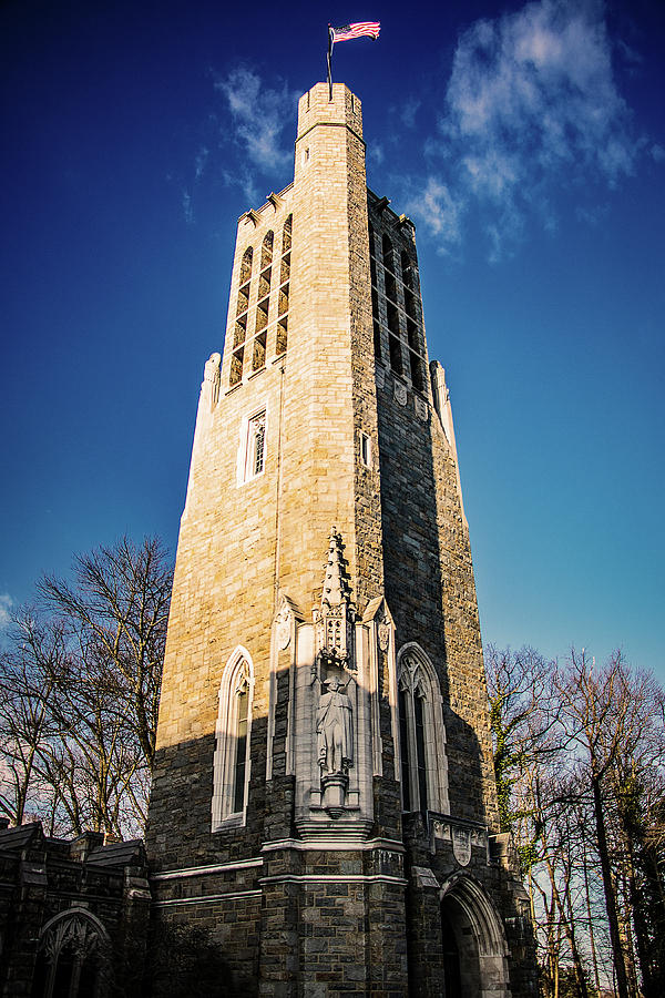 Tower at Washingtons Chapel Photograph by Howard Roberts