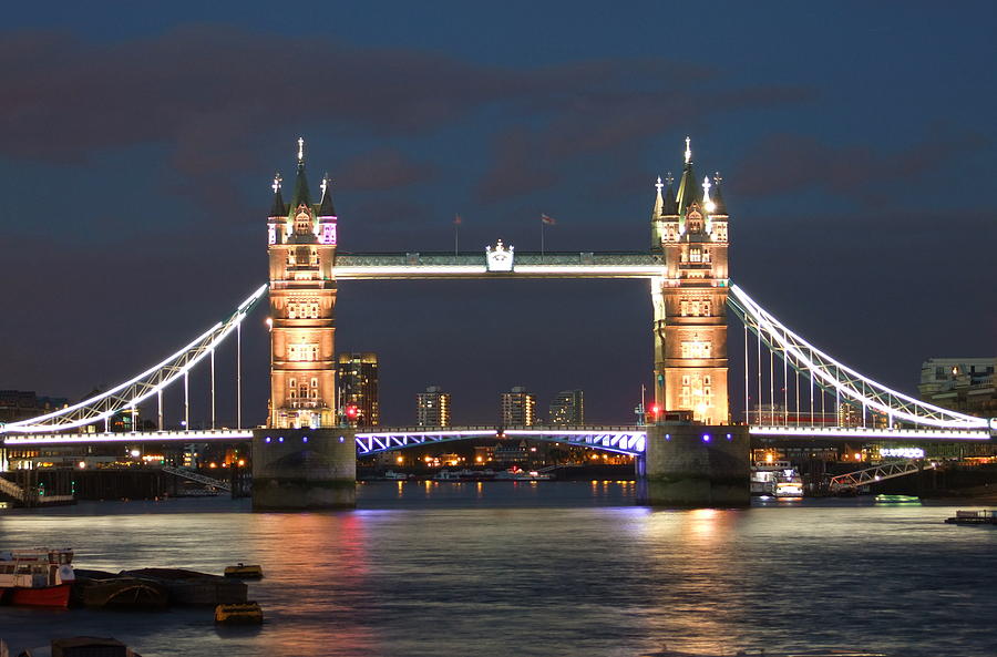 London Photograph - Tower Bridge by Andrew Ford
