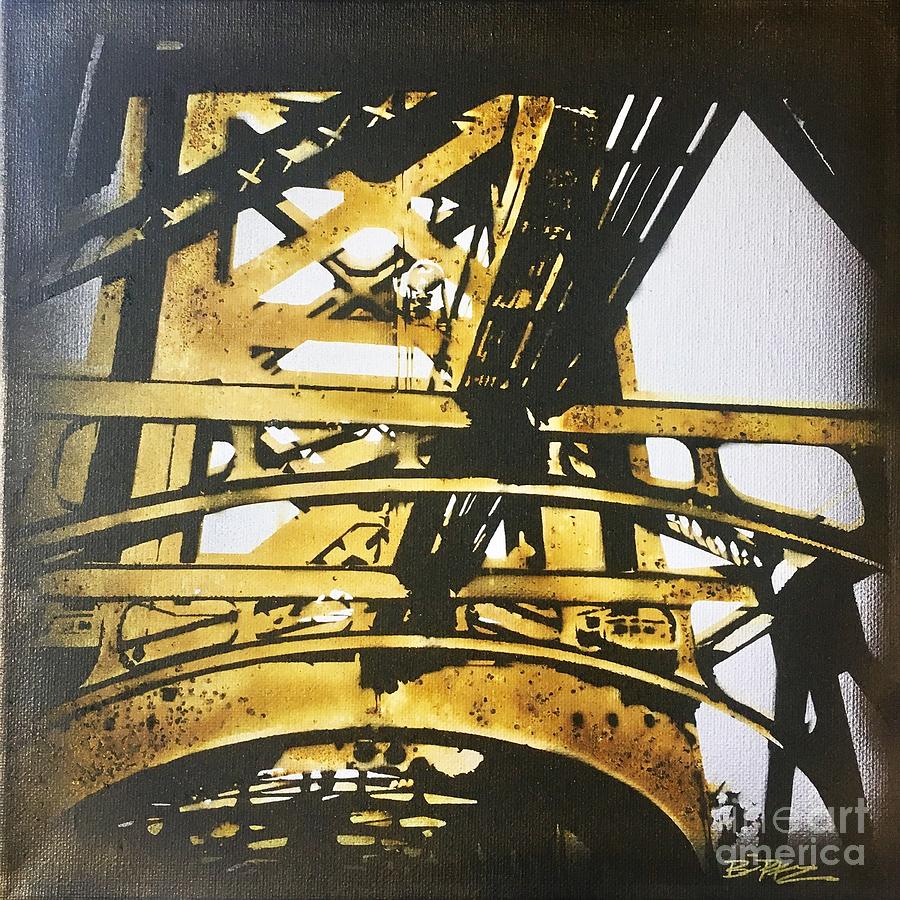 Bridge Pyrography - Tower Bridge by Brandi Pfleider Bridge Pyrography - Tower Bridge by Brandi Pfleider