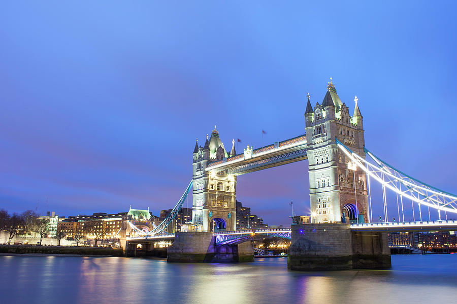 Tower Bridge in London city, evening scene Photograph by Ioan Panaite ...