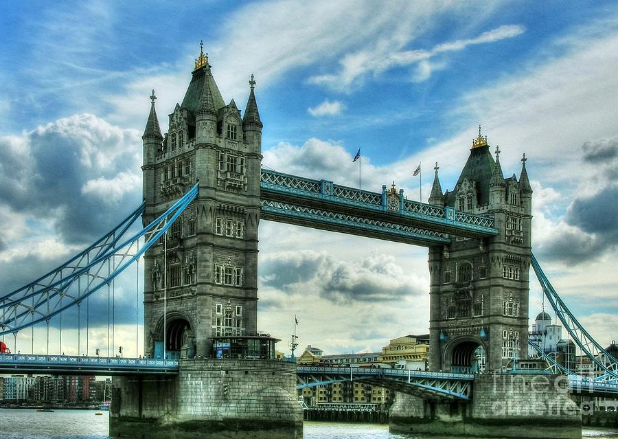 Tower Bridge In London Photograph by Mel Steinhauer