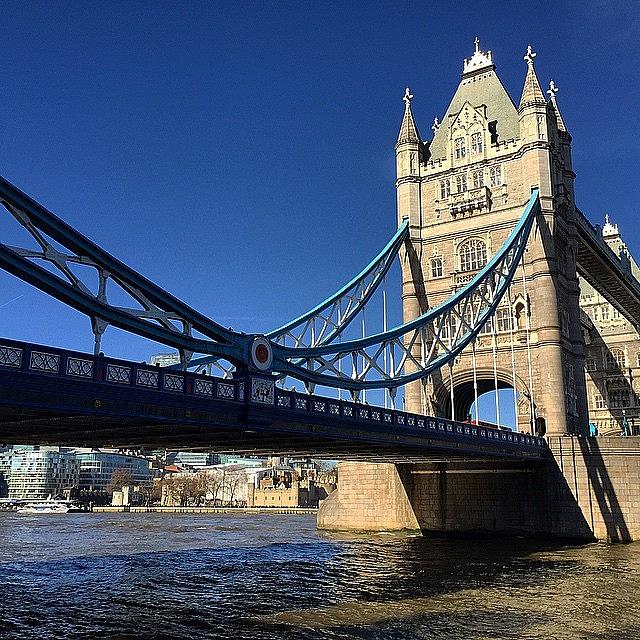 London Photograph - Tower Bridge, #london #tourist #sights by Dharmesh Bharadva