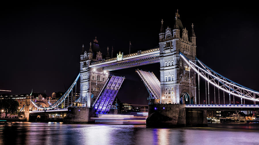 London Photograph - Tower Bridge Nights by Stephen Stookey