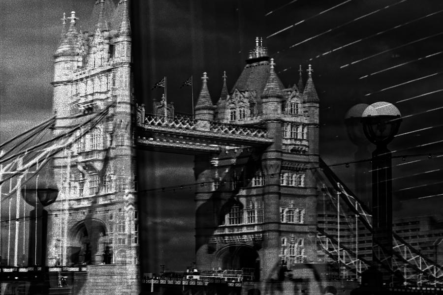 Tower Bridge Reflection Photograph by David Harding