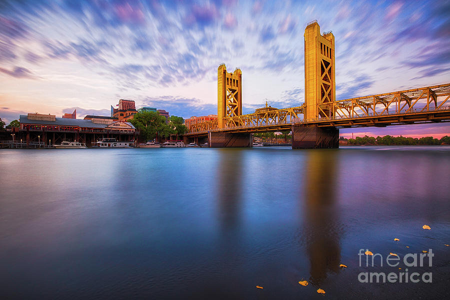Tower Bridge Sacramento 3 Photograph by Anthony Michael Bonafede
