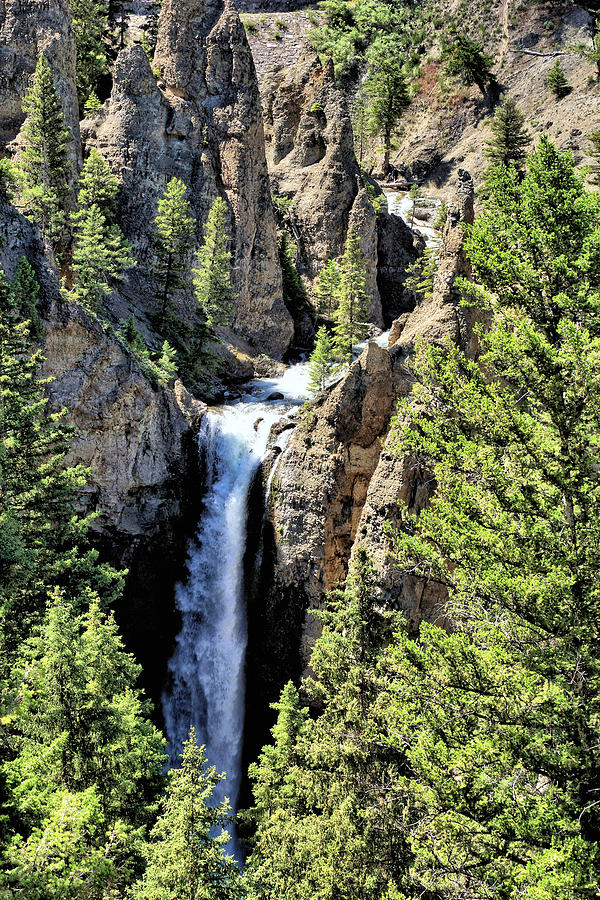 Yellowstone National Park Photograph - Tower Falls 2 by John Trommer