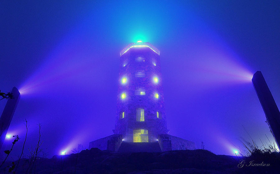 Tower in the Mist Photograph by Gregory Israelson