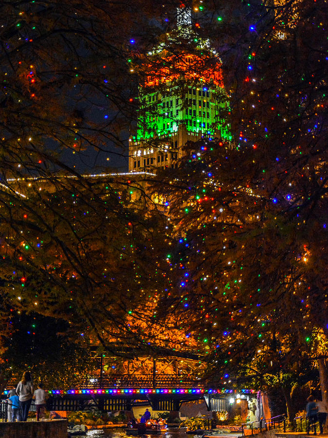 Tower Life Christmas Photograph by David Meznarich