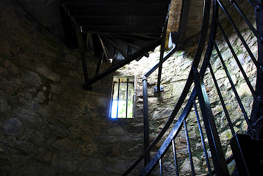 Castle Photograph - Tower Light by Norma Brock