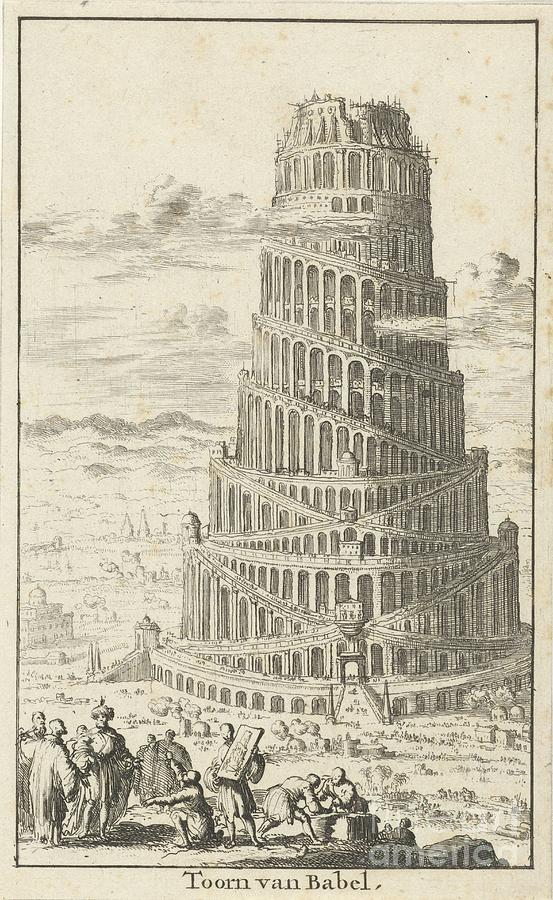 Tower of Babel Painting by Celestial Images - Fine Art America