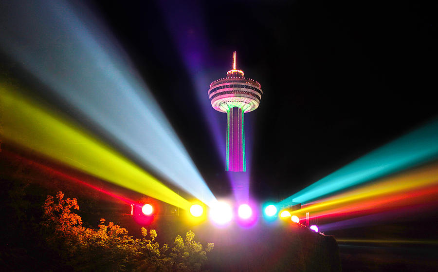 Niagara Falls Photograph - Tower of Light by J Allen
